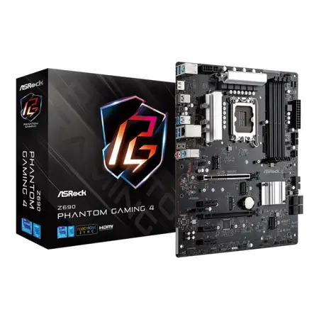 ASROCK Z690 PHANTOM GAMING 4 LGA1700 4x DDR4 DIMM