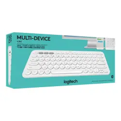 LOGITECH K380 for Mac Multi-Device Bluetooth Keyboard - OFFWHITE - INTL - INTNL (UK)