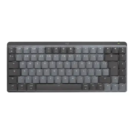 LOGITECH MX Mechanical Mini for Mac Minimalist Wireless Illuminated Keyboard - SPACE GREY - (US) INTL - EMEA