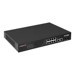 EDIMAX 12 Port Gigabit PoE Switch 2 RJ45/2 SFP combo ports