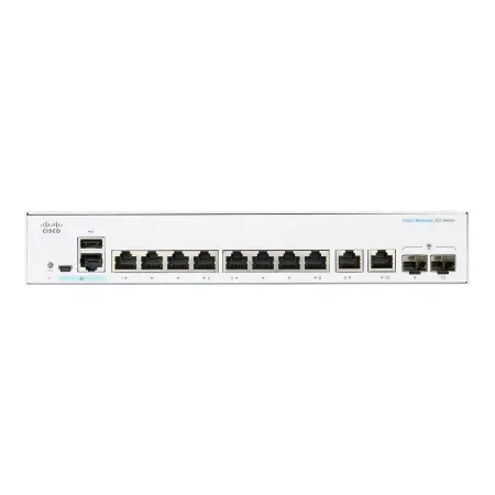 CISCO CBS250 SMART 8-PORT GE EXT PS 2X1G COMBO