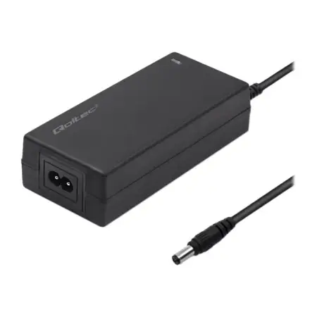 QOLTEC 50796 Zasilacz desktopowy 60W 12V 5A 5.5x2.1 + kabel zasilający