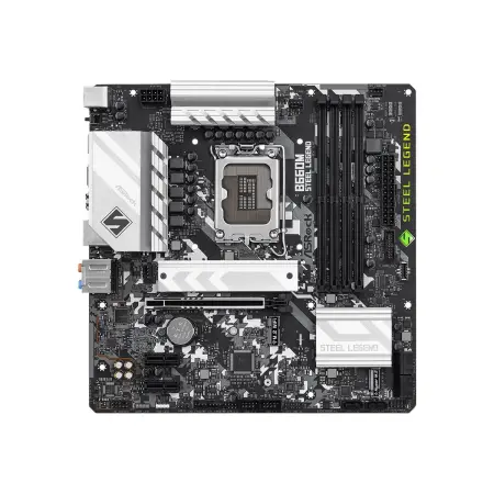 ASROCK B660M Steel Legend LGA1700 4x DDR4 DIMM HDMI DP 1xPCIe 5.0 x16 2xPCIe 3.0 x1