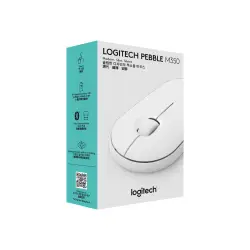 LOGITECH Pebble M350 Wireless Mouse - OFF-WHITE - EMEA