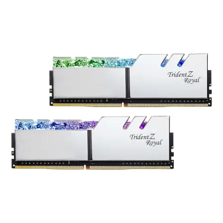 G.SKILL Trident Z Royal Pamięć DDR4 16GB 2x8GB 3200MHz CL16 1.35V XMP Srebrna