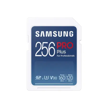 SAMSUNG PRO PLUS SDXC Memory Card 256GB Class10 UHS-I Read up to 160MB/s