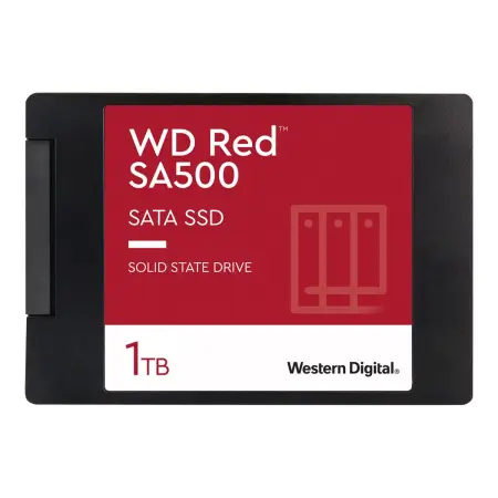 WDC WDS100T1R0A Dysk WD Red SA500 NAS 2.5 1TB SATA/600, 560/530 MB/s, 7mm, 3D NAND