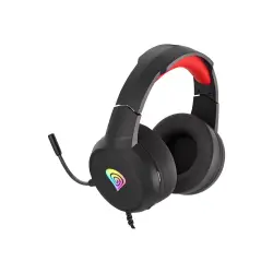 NATEC Genesis gaming headset Neon 200 RGB black-red