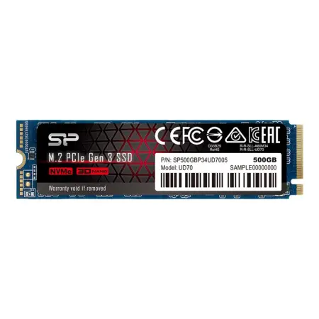 SILICON POWER SSD UD70 500GB M.2 PCIe Gen3 x4 NVMe 3400/3000 MB/s
