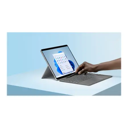 MS Surface Pro8/9 TypeCover + Pen Bundle Platinum Silver English International