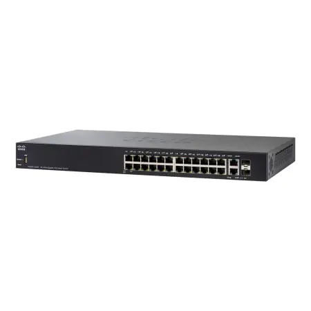 CISCO SG250-26HP-K9-EU Cisco SG250-26HP 26-port Gigabit PoE Switch