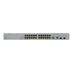 ZYXEL GS1350-26HP-EU0101F ZyXEL GS1350-26HP, 26 Port managed CCTV PoE switch, long range, 375W