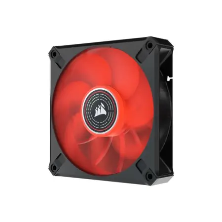 CORSAIR ML120 LED ELITE 120mm Magnetic Levitation Red LED Fan with AirGuide Single Pack