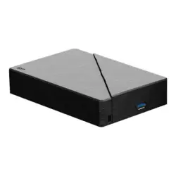 SILICON POWER External HDD Stream S07 4TB 3.5inch USB 3.2 adaptor EU Led light Black