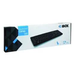 IBOX IKCHK501 KLAWIATURA I-BOX CERES PRZEWODOWA USB CZARNA