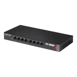 EDIMAX GS-3008P Edimax Long Range 8-Port Gigabit Web Managed Switch with 4 PoE+ Ports (PB 72W)