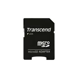 TRANSCEND 32GB micro SDHC Card Class 10 inkl SD Adapter