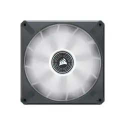 CORSAIR ML140 LED ELITE 140mm Magnetic Levitation White LED Fan with AirGuide Single Pack