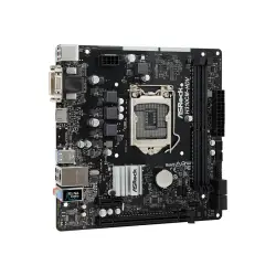 ASROCK H310CM-HDV ASRock H310CM-HDV, LGA1151, DDR4 2666, 4 SATA3, DVI-D, D-Sub, HDMI