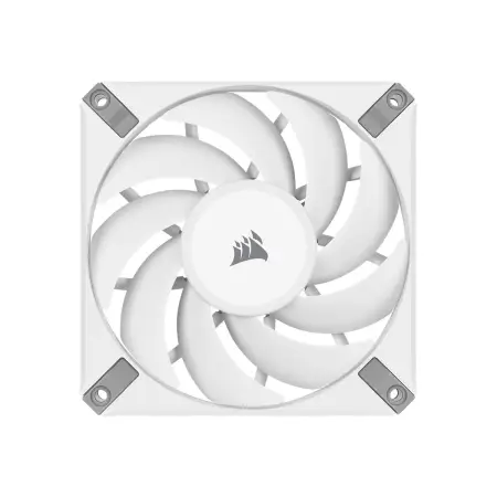 CORSAIR AF ELITE Series AF120 ELITE WHITE 120mm Fluid Dynamic Fan with AirGuide Single Pack