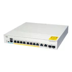 CISCO Catalyst 1000 8-Port Gigabit PoE+ PoE Budget 67W 2 x 1G SFP Uplinks LAN Base