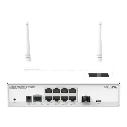 MIKROTIK CRS109-8G-1S-2HnD-IN L5 8xGig LAN 1xSFP 802.11b/g/n PoE-IN 802.3af/at Switch