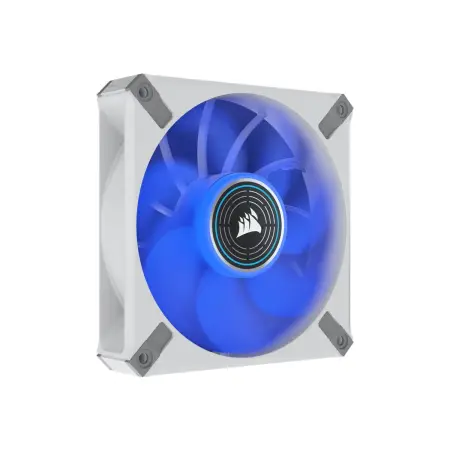 CORSAIR ML120 LED ELITE WHITE 120mm Magnetic Levitation Blue LED Fan with AirGuide Single Pack