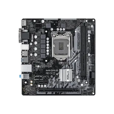 ASROCK H510M-HDV LGA1200 2x DDR4 4x SATA3 6x USB 3.2 Gen1 Realtek Gigabit LAN mATX MB