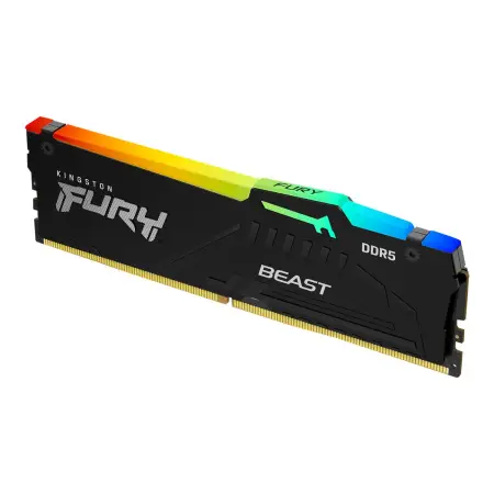 KINGSTON 16GB 4800MHz DDR5 CL38 DIMM FURY Beast RGB