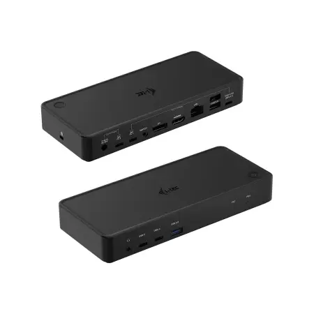 I-TEC USB-C/Thunderbolt KVM Docking station Dual Display Power Delivery 65/100W