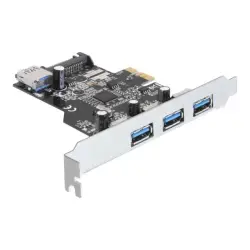 DELOCK 89301 Delock Karta PCI Express > 3 x zewnętrzny + 1 x wewnętrzny USB 3.0