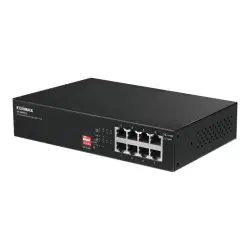 EDIMAX GS-1008PH V2 Edimax 8x 10/100/1000Mbps Long Range Gigabit Switch with 4 PoE+ Ports & DIP Sw