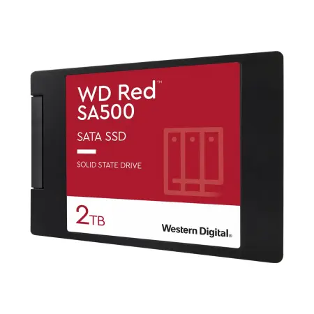 WDC WDS200T1R0A WD Red SA500 NAS SSD 2.5 2TB SATA/600, 560/530 MB/s, 7mm, 3D NAND