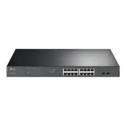 TPLINK TL-SG1218MPE TP-Link TL-SG1218MPE 16-Port Gigabit Easy Smart PoE/PoE+ Switch