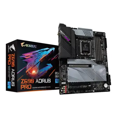 GIGABYTE Z690 AORUS PRO LGA 1700 DDR5 4xM.2 6xSATA 1xDP ATX MB