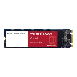 WDC WDS100T1R0B Dysk WD Red SA500 NAS SSD M.2 SATA 1TB SATA/600, 560/530 MB/s, 3D NAND