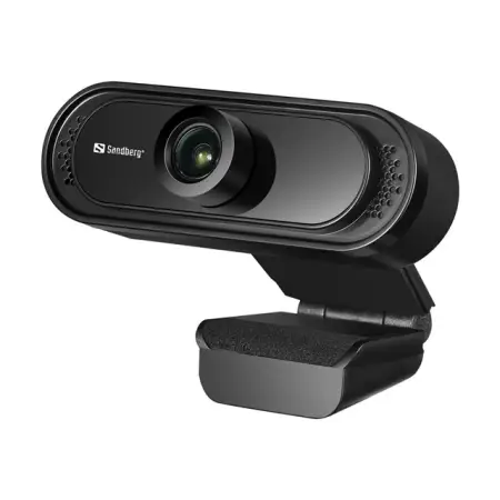 SANDBERG USB Webcam 1080P Saver No driver installation needed With a clamp for the flatscreen Stereo microphone built in