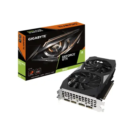 GIG GV-N1660OC-6GD Gigabyte GeForce GTX 1660 6GB OC, 6G GDDR5, 3xDP, HDMI, DVI