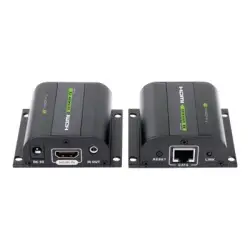 TECHLY 020355 Techly Extender HDMI po skrętce kat5e/6/6a/7, do 60m z odbiornikiem IR