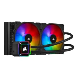 CORSAIR iCUE H115i ELITE CAPELLIX 280mm Radiator Dual 140mm ML RGB Fans Software Control Liquid CPU Cooler