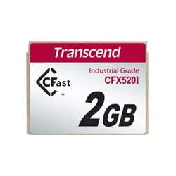 TRANSCEND TS2GCFX520I Transcend karta pamięci Industrial Grade CFX520I 2GB SATA II