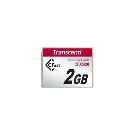 TRANSCEND TS2GCFX520I Transcend karta pamięci Industrial Grade CFX520I 2GB SATA II
