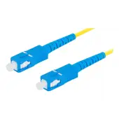 LANBERG fiber optic patchcord SM SC/UPC-SC/UPC simplex 5m LSZH g657a1 3.0mm yellow