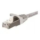 NETRACK BZPAT0256F Netrack patchcord RJ45, osłonka zalewana, kat. 6 FTP, 0,25m szary