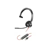 HP Poly Blackwire 3315 Microsoft Teams Certified USB-A Headset