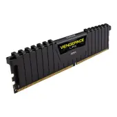 CORSAIR Vengeance 16GB DDR4 DIMM 3200MHz 1x16GB Unbuffered Dual Rank 16-20-20-38 XMP 2.0 LPX PCB 1.35V Heatspreader Black