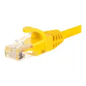 NETRACK BZPAT56Y Netrack patchcord RJ45, osłonka zalewana, kat. 6 UTP, 5m żółty