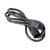 AKYGA Kabel zasilający serwerowy AK-UP-02 przedłużacz IEC C19 / C14 250V/50Hz 1.8m