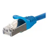 NETRACK BZPAT1FB Netrack patchcord RJ45, osłonka zalewana, kat. 5e FTP, 1m niebieski