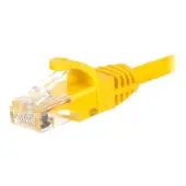 NETRACK BZPAT26Y Netrack patchcord RJ45, osłonka zalewana, kat. 6 UTP, 2m żółty